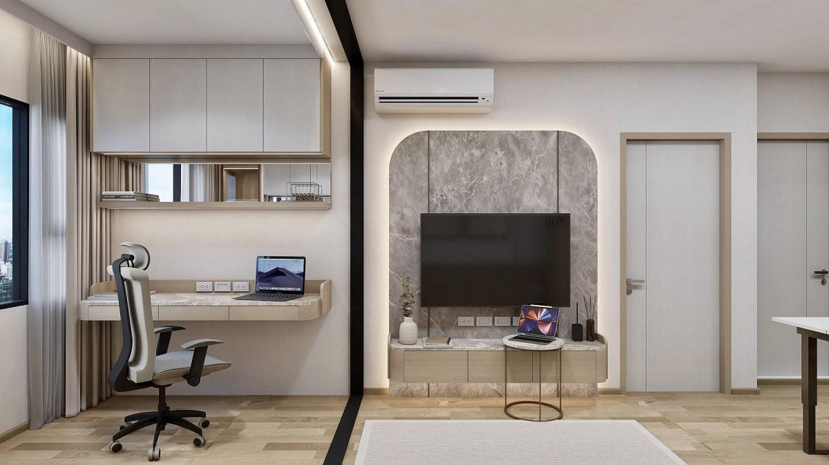 For RentCondoKhlongtoei, Kluaynamthai : 🔥For urgent rent🔥Life Rama 4-Asok, near MRT Queen Sirikit National Convention Center, fully furnished, ready to move in