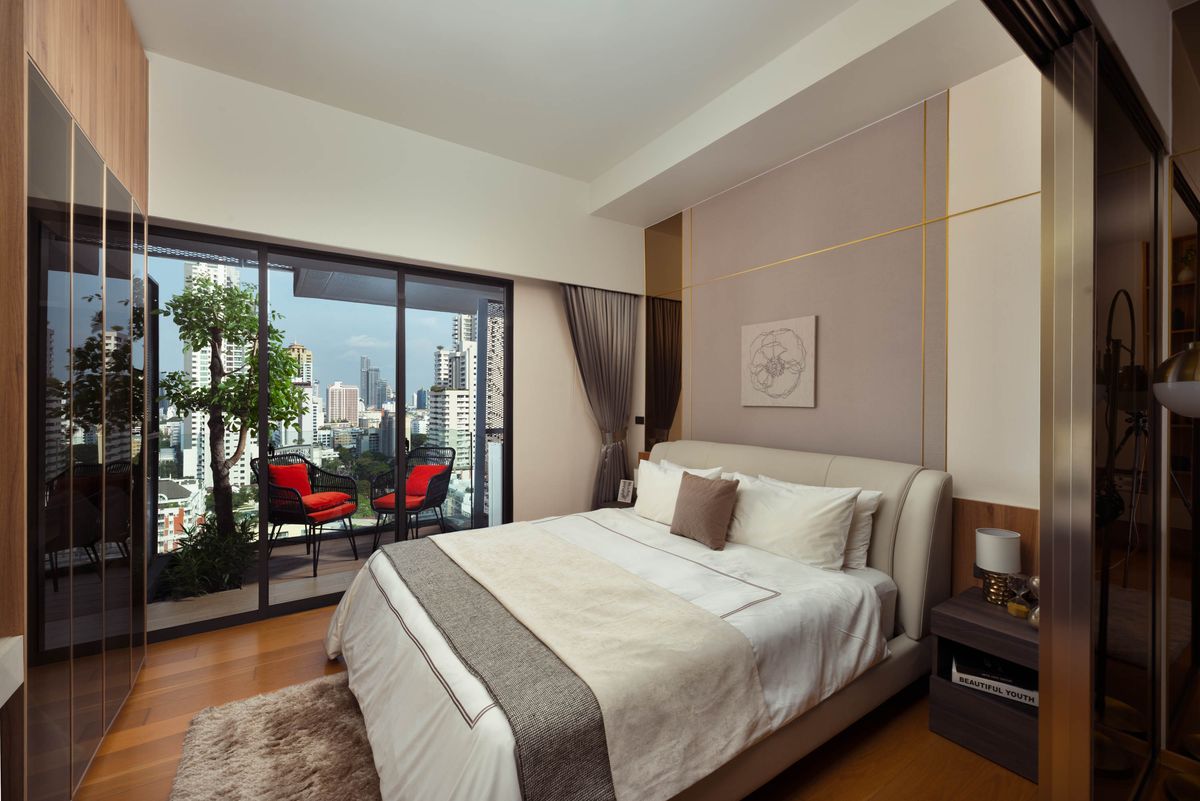 ขายคอนโดสุขุมวิท อโศก ทองหล่อ : Siamese Exclusive 31 (Sukhumvit 31) 1bedroom 47sqm. ชั้นสูง วิวสวย ลิฟต์ส่วนตัว