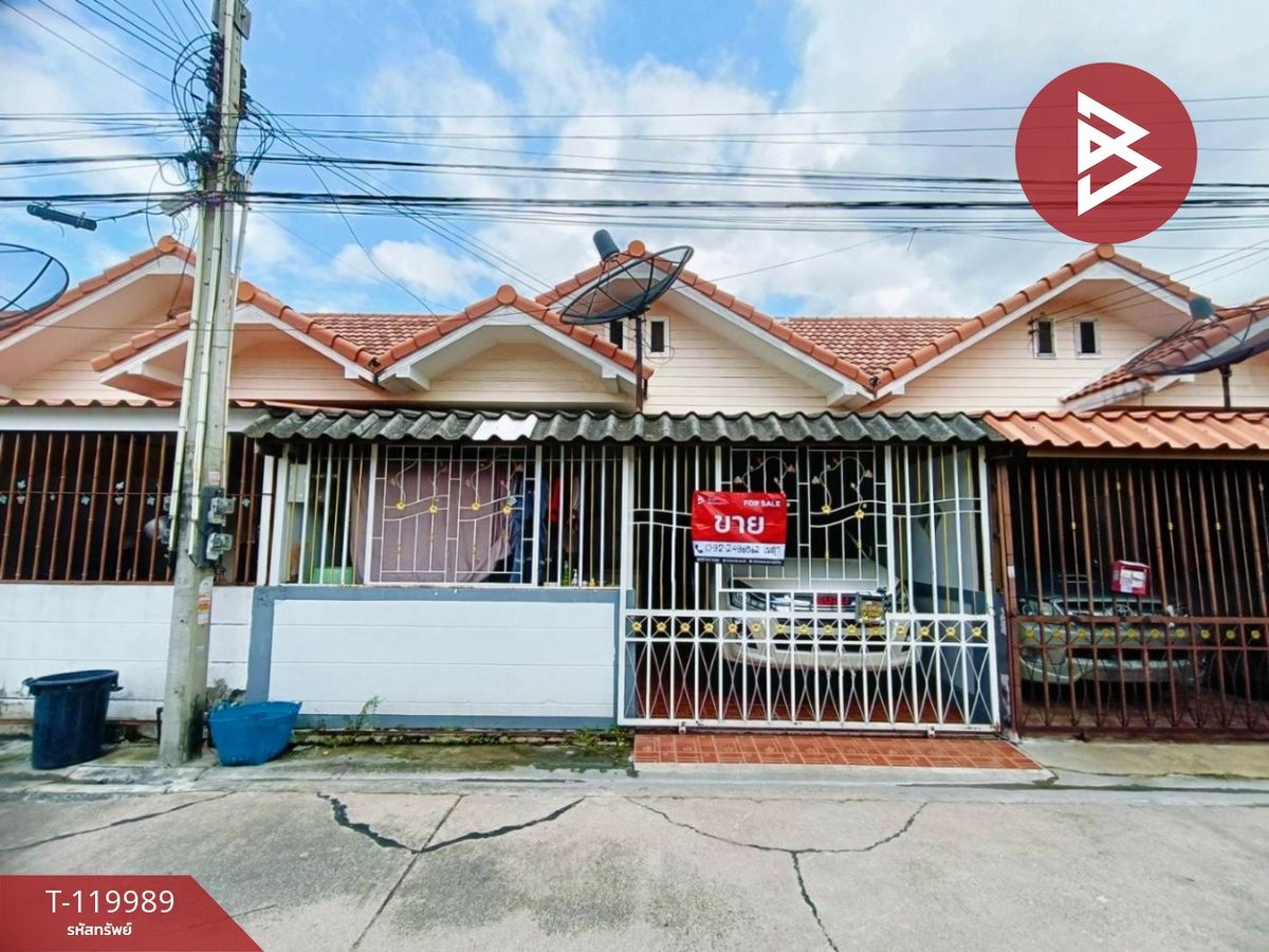 For SaleTownhomePattaya, Bangsaen, Chonburi : Townhouse for sale Parinda Sukprayoon Na Pa Village, Chon Buri