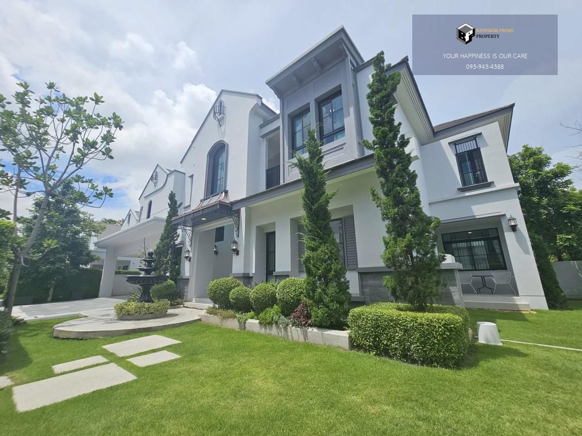 For SaleHousePattanakan, Srinakarin : Nantawan Rama9-New Krungthepkreetha | South house, plots in the club house #2025082511528