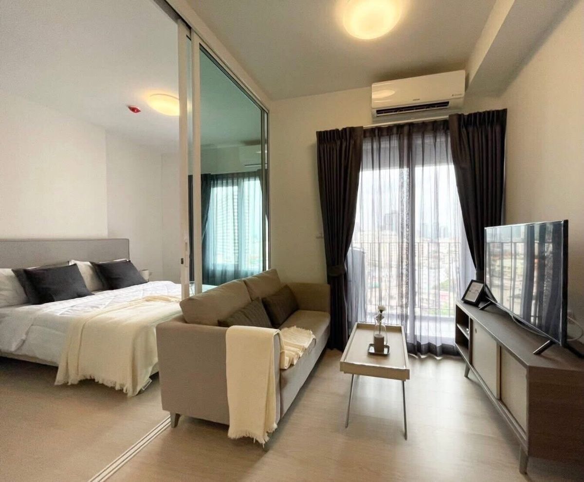 ขายคอนโดรัชดา ห้วยขวาง : ขายด่วน ✨ Chapter One Eco Ratchada - Huai Khwang ✨ เฟอร์นิเจอร์ และ เครื่องใช้ไฟฟ้าครบ ใกล้ MRT ห้วยขวาง