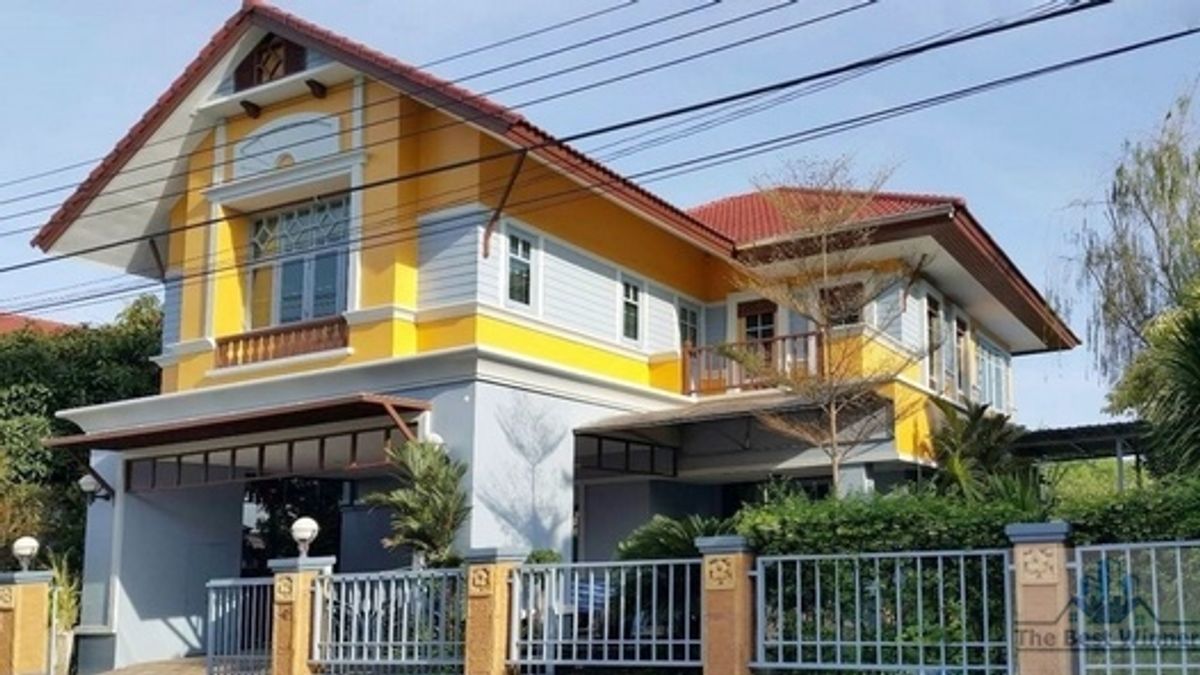 บ้านบางนา แบริ่ง ลาซาล : 🚩⭐🍀ให้เช่า / Vาย บ้านเดี่ยว หลังใหญ่ ใกล้สนามกอล์ฟ ริมถนนบางนา-ตราด กม 10  อนันดา บีช ไลฟ์ บ้านหรู Fully Furnish  เดินทางสะดวกใกล้ห้าง ใกล้ทางด่วน ใกล้สนามบิน✅