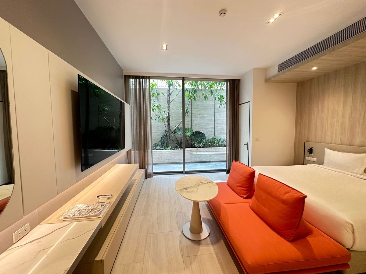 For RentCondoSukhumvit, Asoke, Thonglor : !! For Rent - Available Now !! Scope Promsri (Sukhumvit 49/11) - 1 Bed 1 Bath Size 34 SQM. 1st Floor Garden View - Near Thonglor BTS *** Not Accept Co -Agent *** // *** Not Accept Pet ***