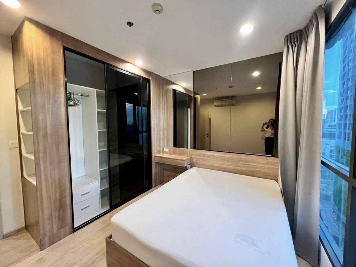 ให้เช่าคอนโดราชเทวี พญาไท : Ready to move in- Ideo Q Ratchatewi 2bedrooms - High Floor- Only 30k/month🔥