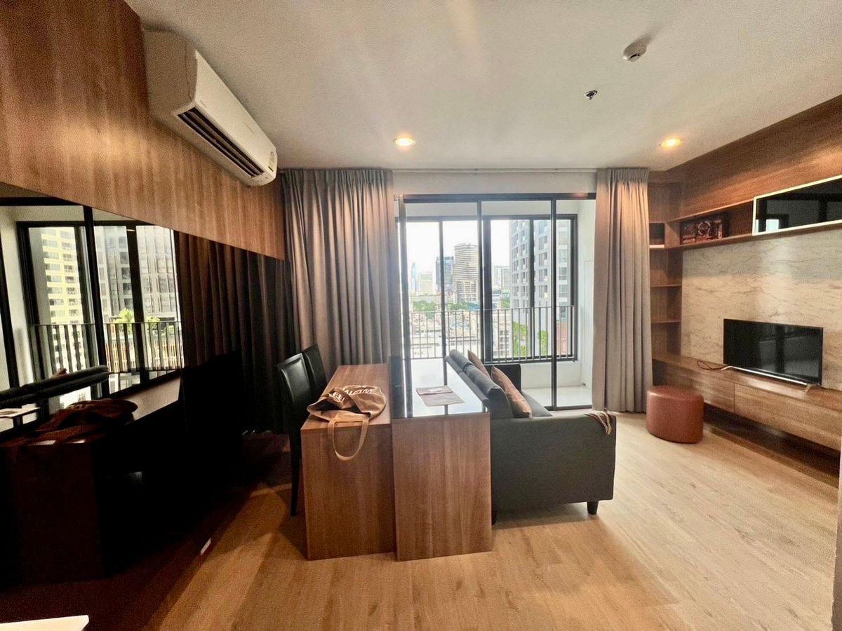 ให้เช่าคอนโดราชเทวี พญาไท : Ready to move in- Ideo Q Ratchatewi 2bedrooms - High Floor- Only 30k/month🔥