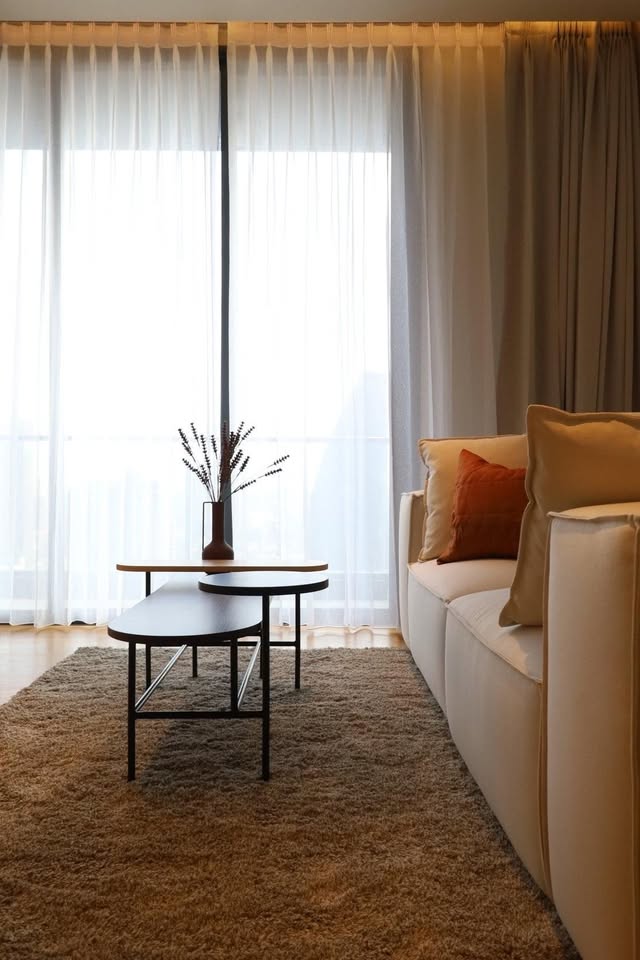 For RentCondoSukhumvit, Asoke, Thonglor : 🔥Urgent for rent🔥Beatniq Sukhumvit 32, fully furnished, cozy decoration, 200 meters from BTS Thonglor.