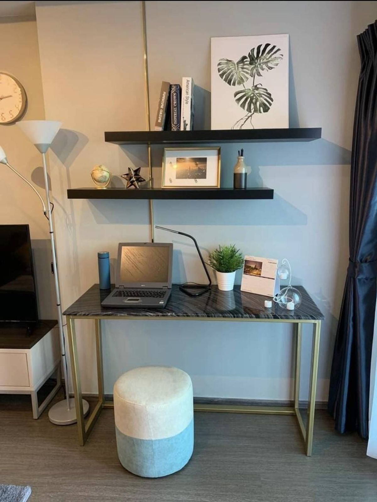 For RentCondoOnnut, Udomsuk : The built -in room is very beautiful, 1 bedroom rental, 1 bathroom, IDO Sukhumvit 93