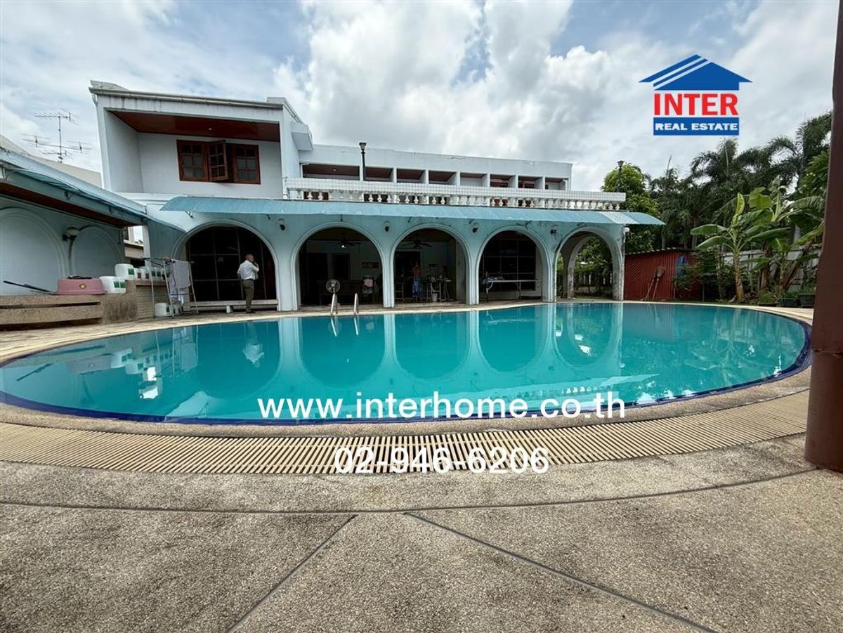 For SaleHousePattanakan, Srinakarin : 2 storey detached house, 231 sq.w., Phasuk Kasem Village, Soi 11, Soi Phatthanakan 63, Phatthanakan Road, Srinakarin Road, Prawet District, Bangkok