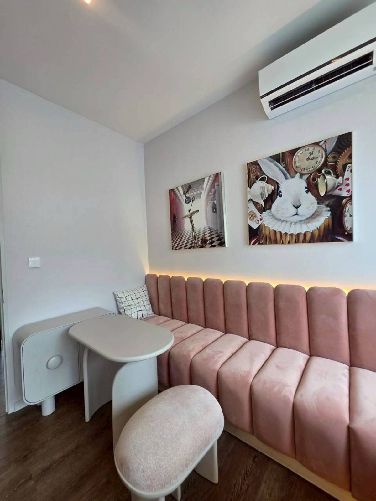 For RentHouseSamut Prakan,Samrong : Manthana Bangna Km. 15 | Beautiful new house, ready to be near the central garden.