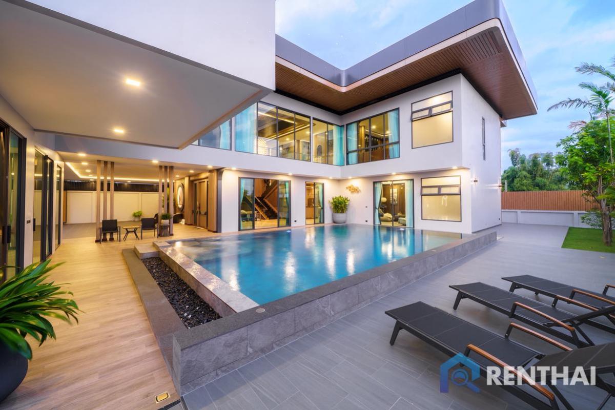 For SaleHousePattaya, Bangsaen, Chonburi : For sale villa  at M Mountain Grand Villa