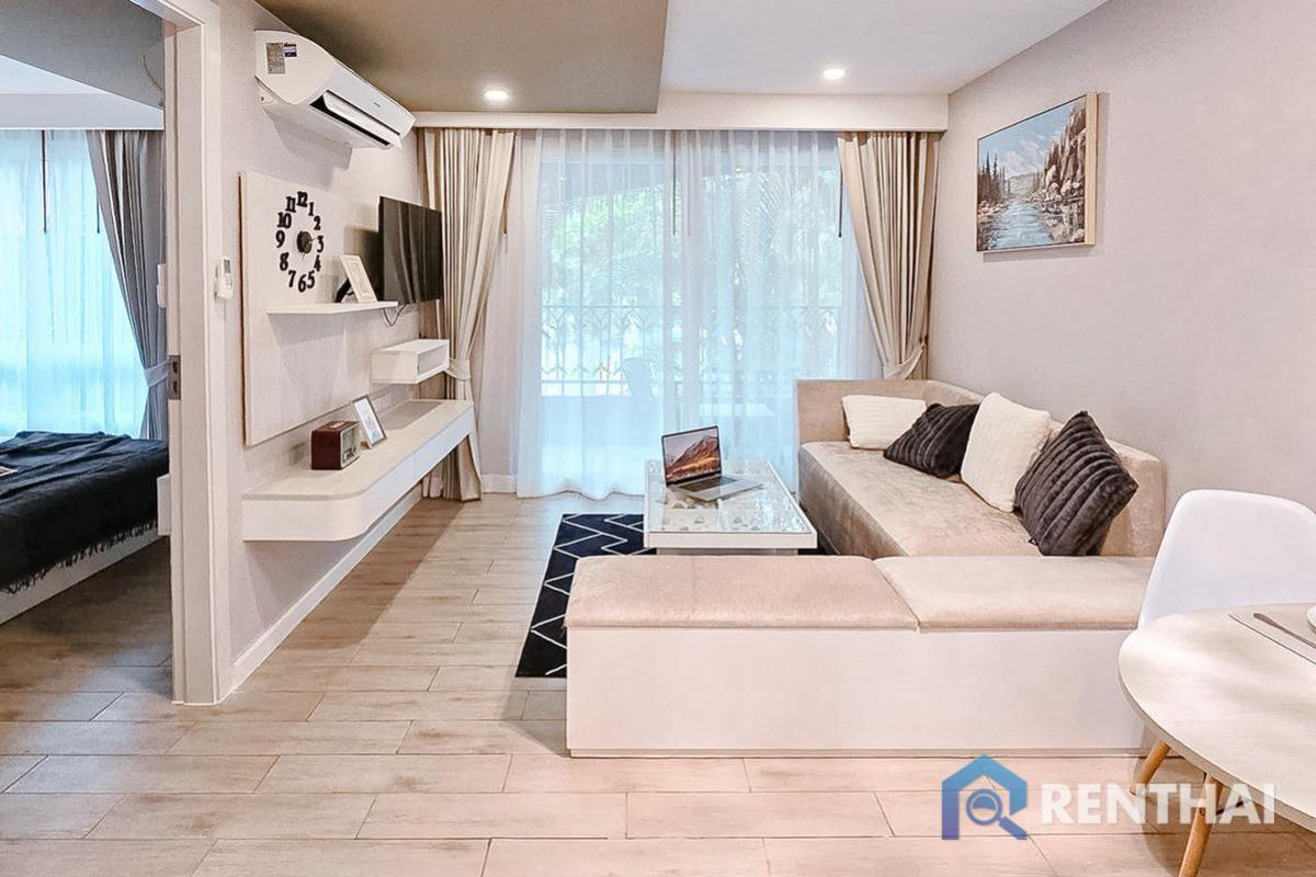 For SaleCondoPattaya, Bangsaen, Chonburi : Urgent Sale! Beautiful Fully-Furnished Condo with Pool View – Best Price