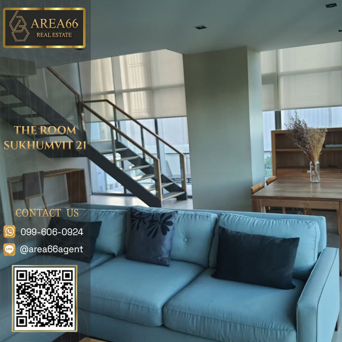 For SaleCondoSukhumvit, Asoke, Thonglor : 🔥 For sale !! The Room Sukhumvit 21 Condo