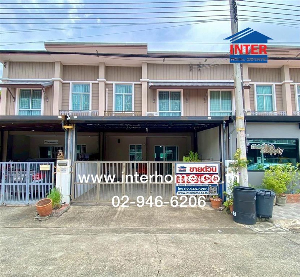 ขายทาวน์โฮมปทุมธานี รังสิต ธรรมศาสตร์ : ทาวน์เฮ้าส์ 2 ชั้น 22 ตร.ว. หมู่บ้านพฤกษาวิลล์106 รังสิต-คลองสอง ใกล้รร.นานาชาติสยาม ซอยรังสิต-นครนายก62 ถนนรังสิต-นครนายก ธัญบุรี ปทุมธานี
