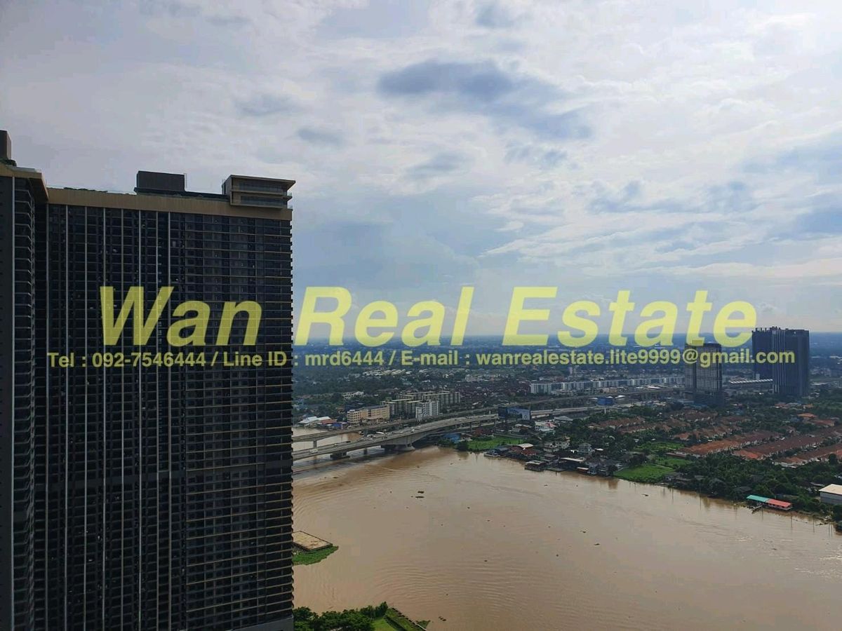 For SaleCondoRattanathibet, Sanambinna : Sell ​​cheap. The Politan Aqua, size 30 sq.molite, 1 bedroom view, separated but can be in.