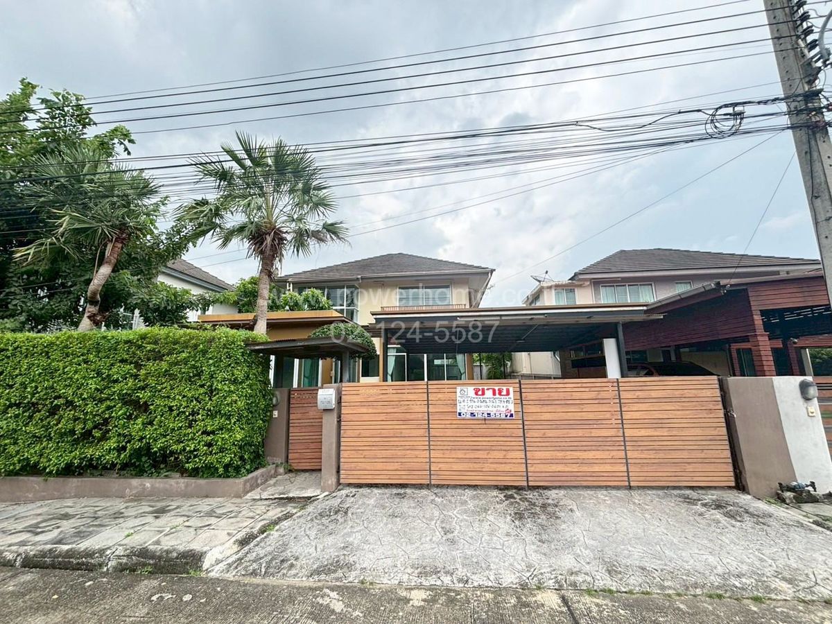 For SaleHousePathum Thani,Rangsit, Thammasat : Leaf Rangsit Village-Khlong 4, near Makro Food Service Rangsit -Nakhon Nayok Road, Bueng Yi Tho Subdistrict, Thanyaburi District, Pathum Thani Province