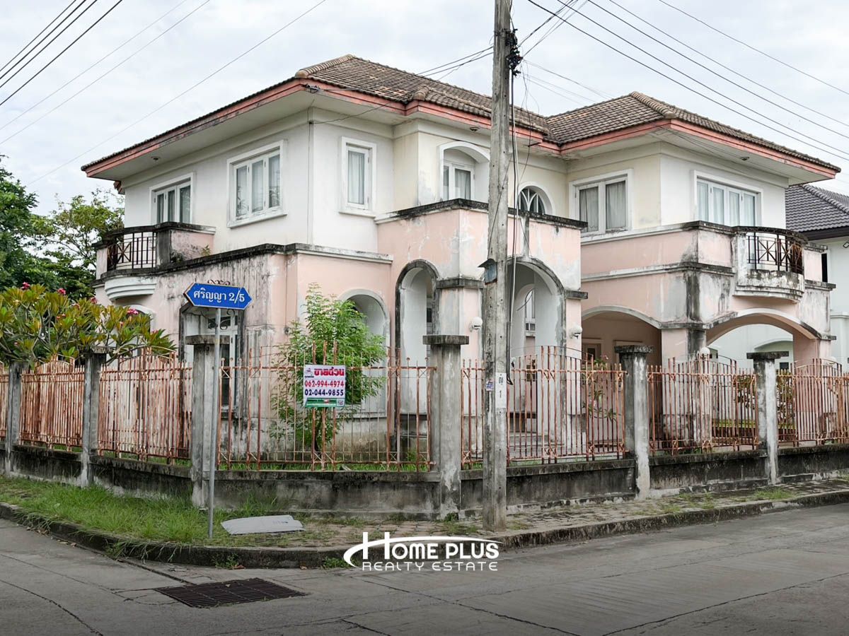 For SaleHouseNonthaburi, Bang Yai, Bangbuathong : 2 storey detached house, Sarinya Village, Bang Yai, behind the corner (near Central Westgate)