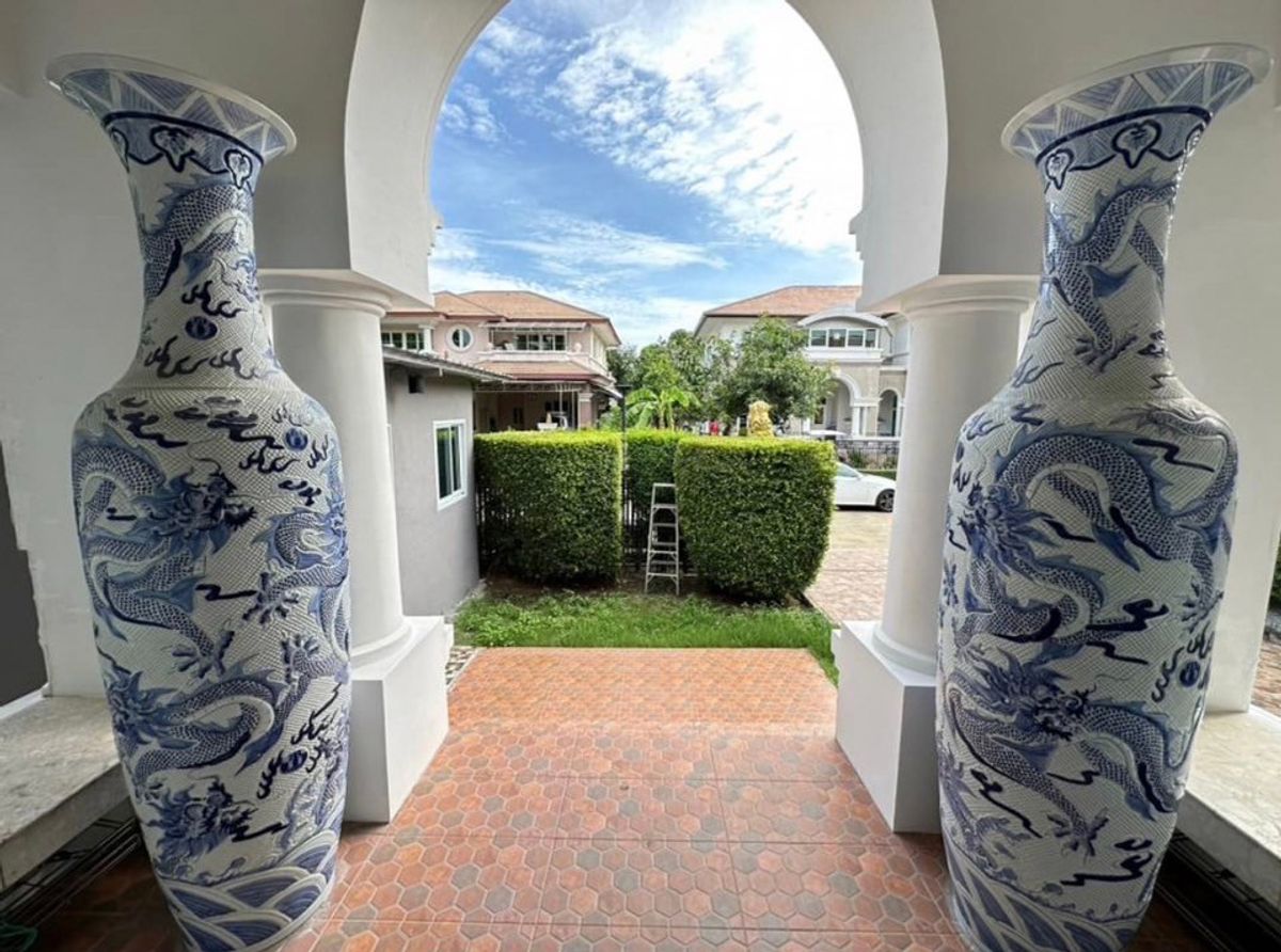 For RentHousePattanakan, Srinakarin : For Rent: Single House near Suan Luang, Nantawan Suan Luang Rama IX Project