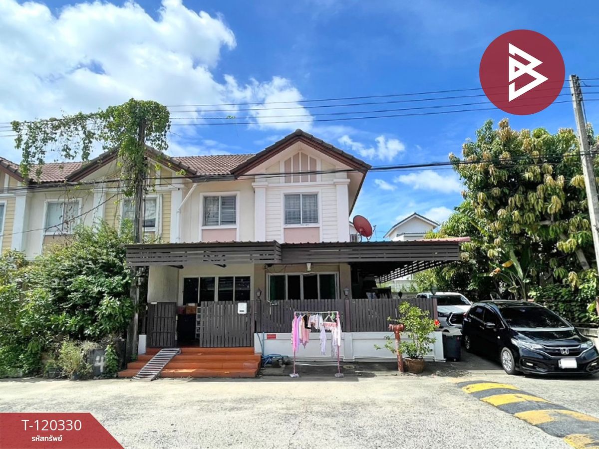 ขายทาวน์โฮมปทุมธานี รังสิต ธรรมศาสตร์ : ขายทาวน์เฮ้าส์ 2 ชั้น หมู่บ้านพฤกษา 44 รังสิต-คลอง 2 ปทุมธานี