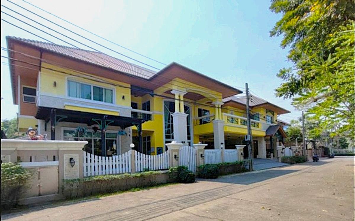 For SaleHouseLadprao101, Happy Land, The Mall Bang Kapi : H0722♛ House for sale in Lat Phrao 130 5 bedrooms ⚝ Lat Phrao 130♜mrt Lat Phrao 101∞099-5919653,065-9423251