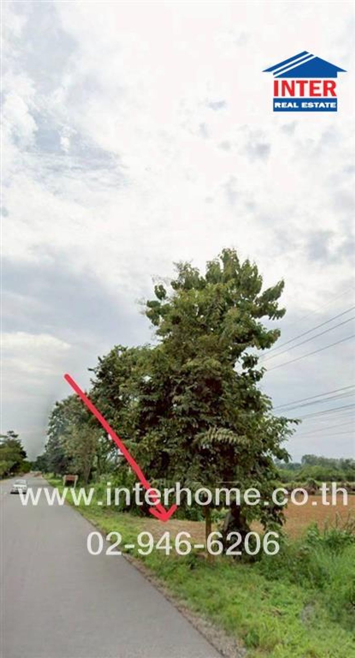 ขายที่ดินเชียงราย : ที่ดินเปล่า 3 ไร่ 232.6 ตร.ว. ที่ดินเปล่า ใกล้ด่านตรวจยาเสพติดป่าตึง วัดป่าตึง เชียงราย ถนนพหลโยธิน แม่ลาว เชียงราย