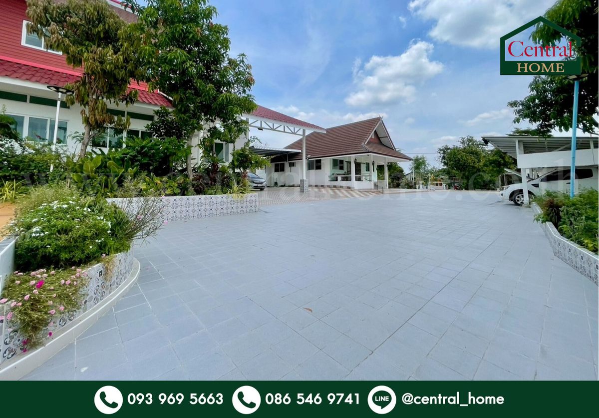 ขายบ้านปทุมธานี รังสิต ธรรมศาสตร์ : บ้านเดี่ยว 595 ตารางวา คลองหลวง คลองสอง ปทุมธานี