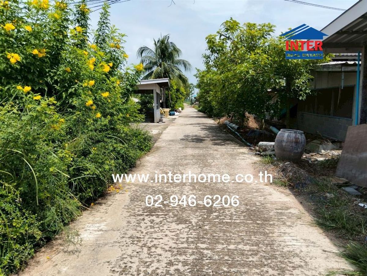 ขายที่ดินนครนายก : ที่ดิน + บ้านเดี่ยว 1 ชั้น 4 ไร่ 249.5 ตร.ว. หมู่บ้านร่มเย็น ซอยราษฎร์บำรุง ถนนรังสิต-นครนายก องครักษ์ นครนายก