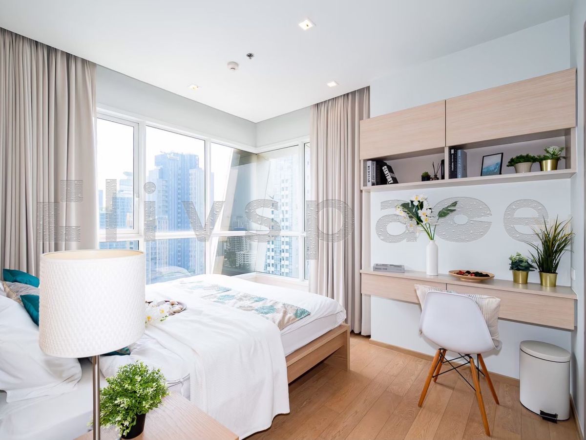 ให้เช่าคอนโดสุขุมวิท อโศก ทองหล่อ : [LA116] สำหรับเช่า HQ Thonglor | 2 ห้องนอน | ขนาด 75 ตร.ม. | รีโนเวทใหม่ | พร้อมเข้าอยู่