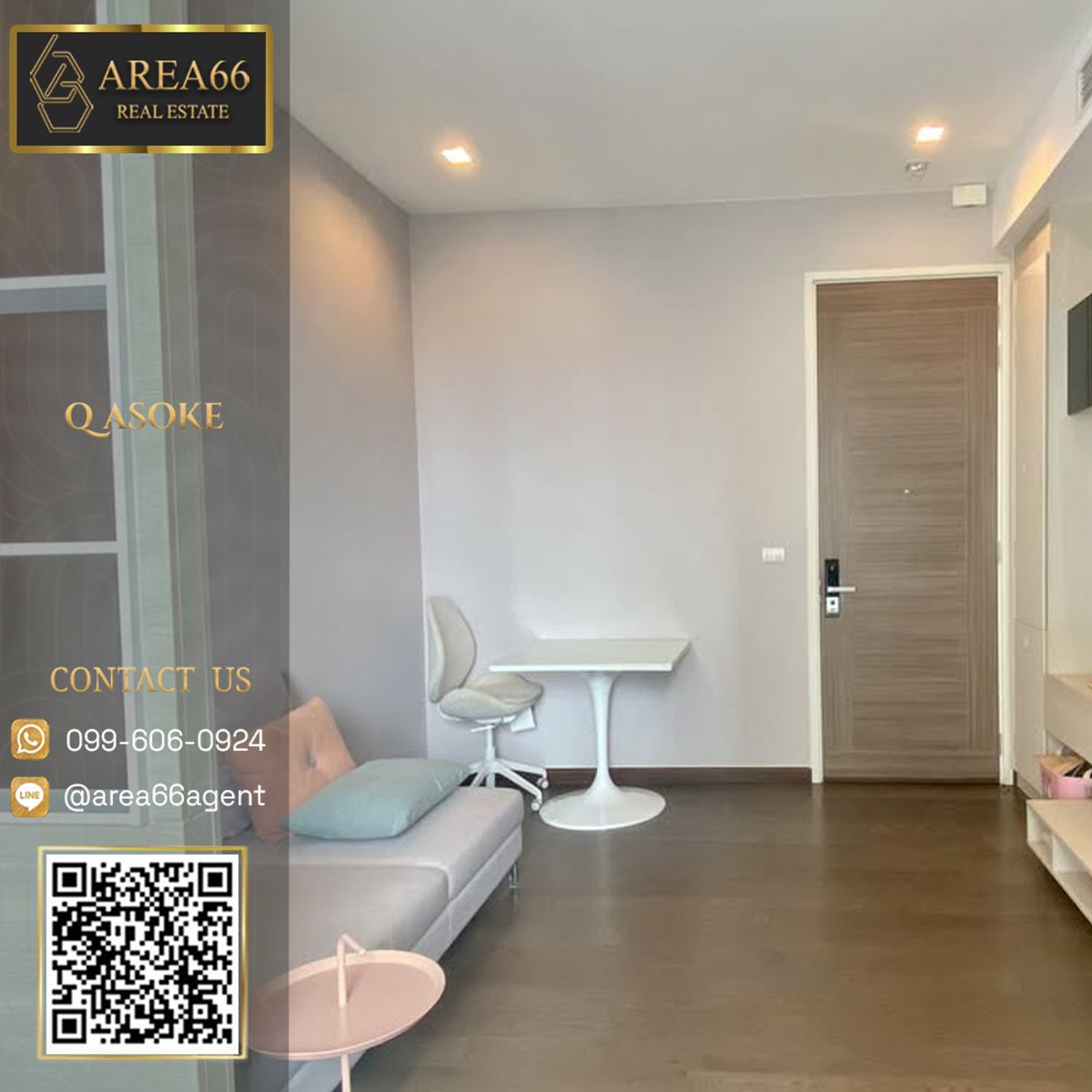 For SaleCondoRama9, Petchburi, RCA : 🔥For  sale !! Condo Q asoke