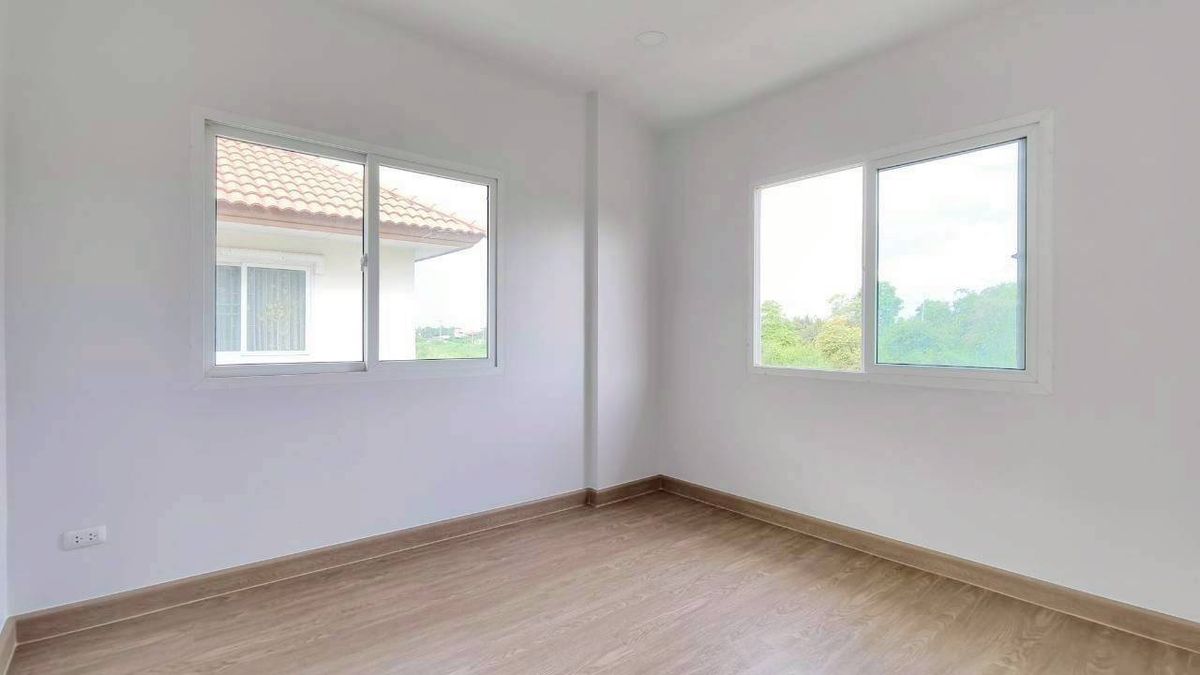 ขายนนทบุรี บางใหญ่ บางบัวทอง : S2928 ขายบ้านแฝด 2 ชั้น หมู่บ้านเติมรัก 3 นนทบุรี ตกแต่งใหม่ ของแถมเพียบ