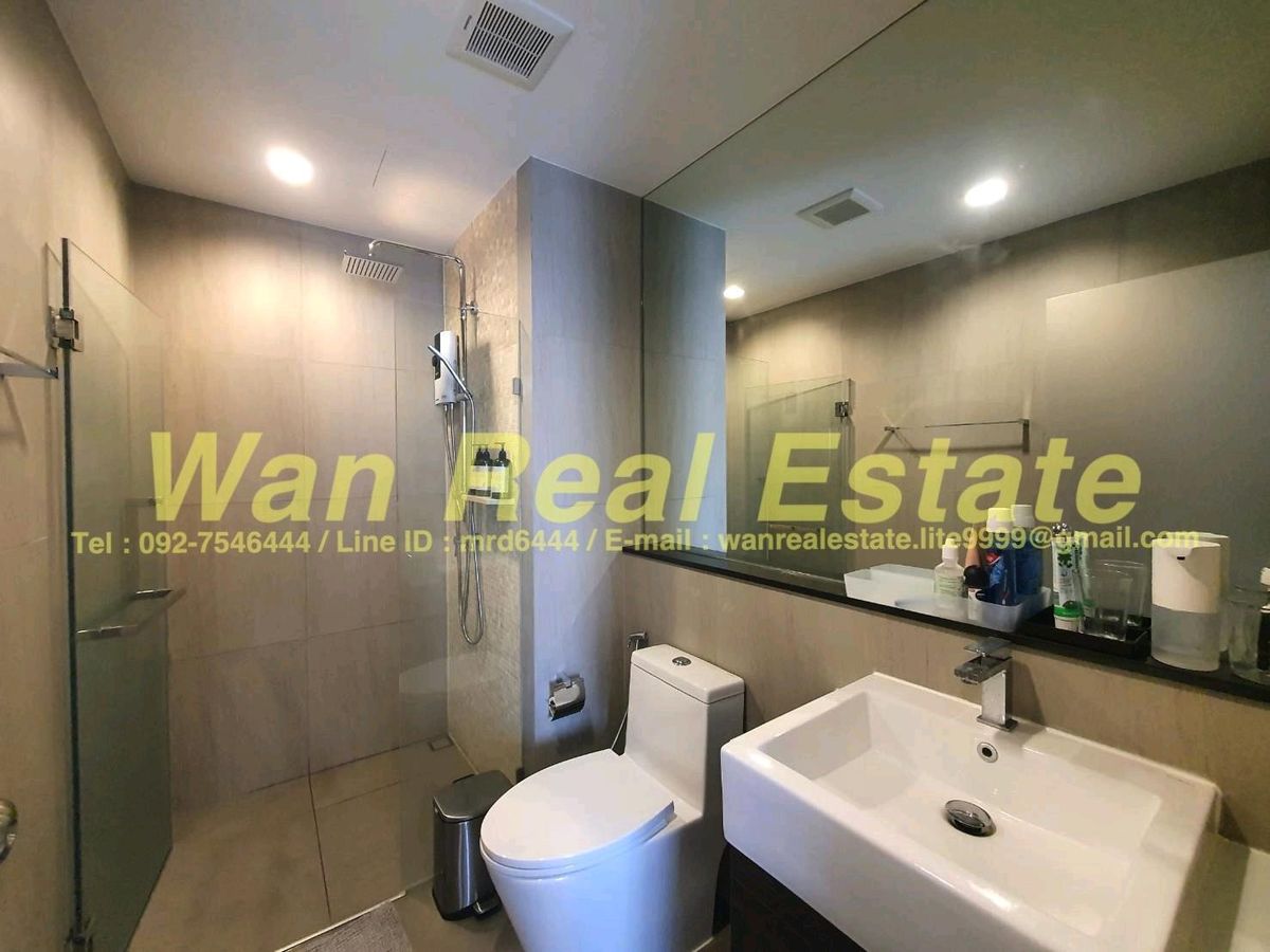 For SaleCondoRattanathibet, Sanambinna : Sell ​​cheap. The Politan Aqua, size 30 sq.molite, 1 bedroom view, separated but can be in.