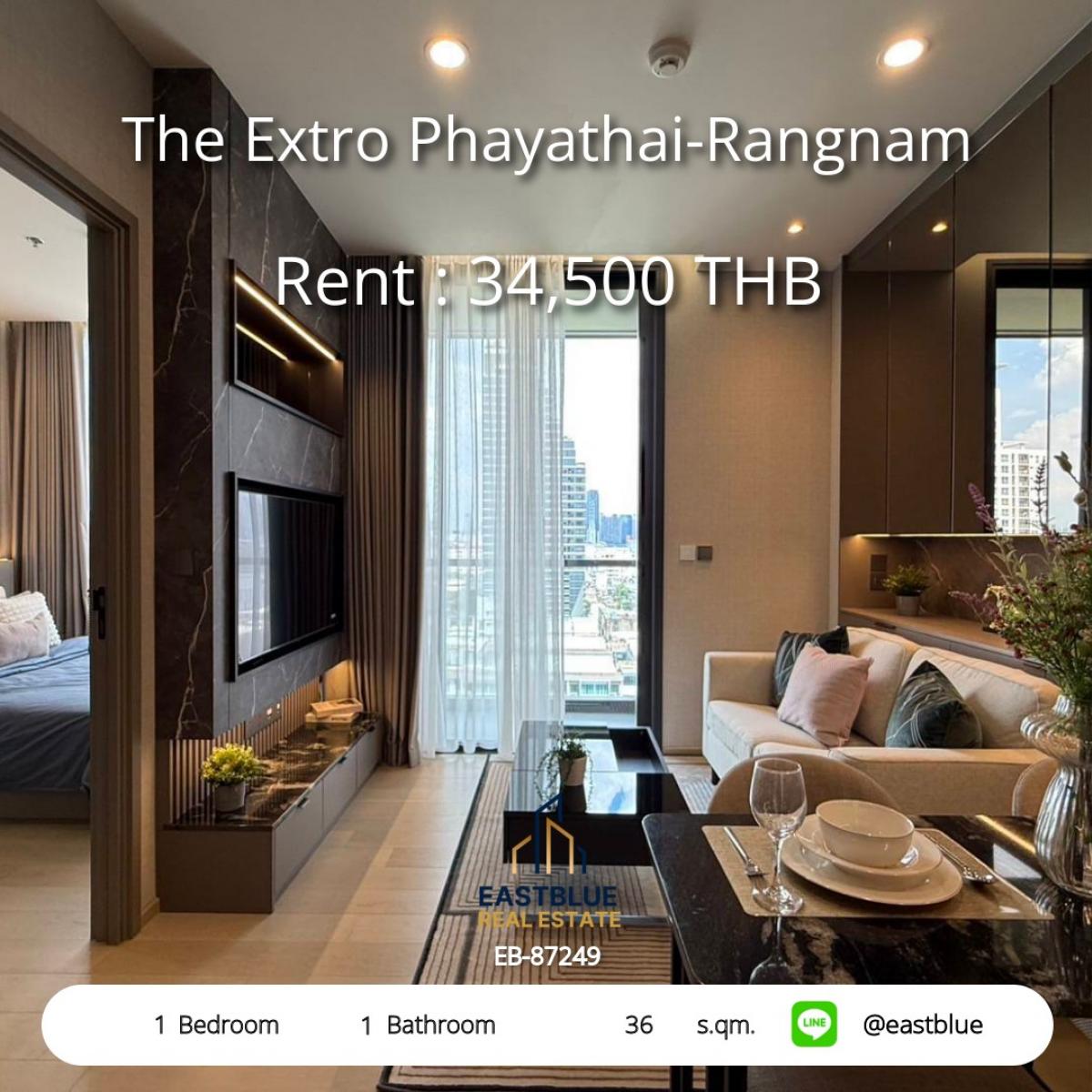 ให้เช่าคอนโดราชเทวี พญาไท : คอนโดหรูใจกลางพญาไท-รางน้ำ 
วิวสวย 1 ห้องนอน พร้อมสิ่งอำนวยความสะดวกครบ!