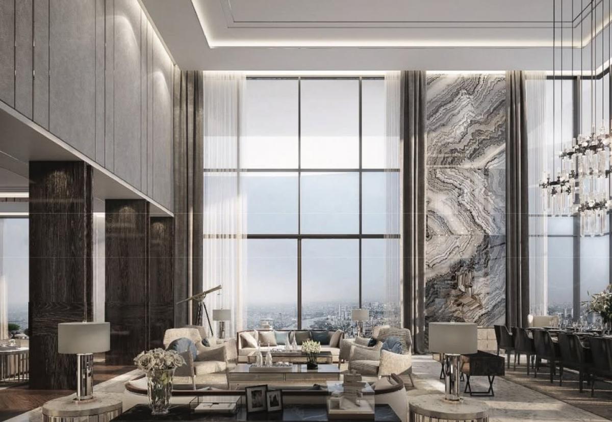 For SaleCondoRama3 (Riverside),Satupadit : Outstanding luxury condo with 6 bedrooms and 999 sq.m. at Canapaya ResidencesPrice only 299 million, near hospitals and international schools!