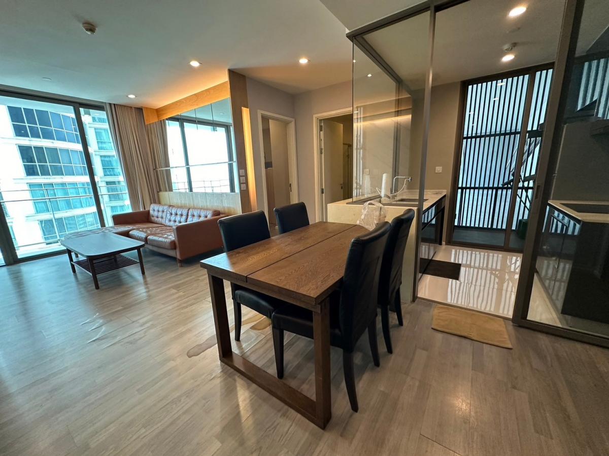 For RentCondoOnnut, Udomsuk : Beautiful and complete! 2 bedrooms The Room Sukhumvit 69 near BTS Phra KhanongPrice only 50,000 baht/month with luxurious amenities!