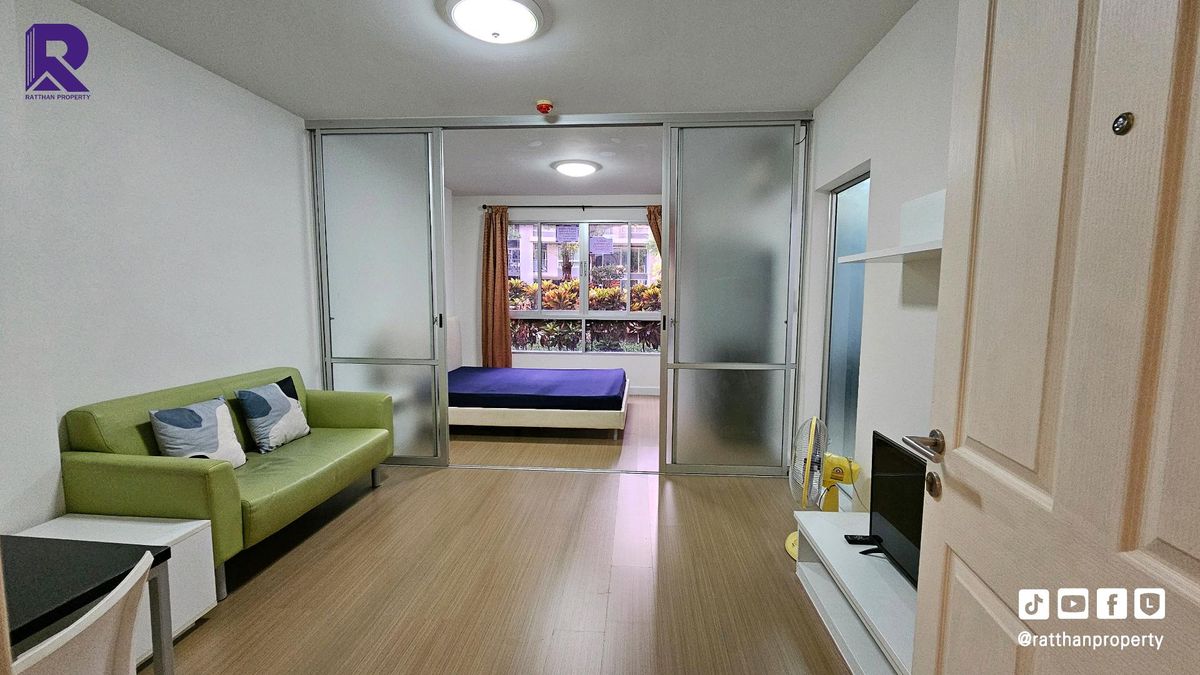 For RentCondoPinklao, Charansanitwong : Condo for rent, D-Condo, Ratchapruek-Charan 13, has a washing machine
