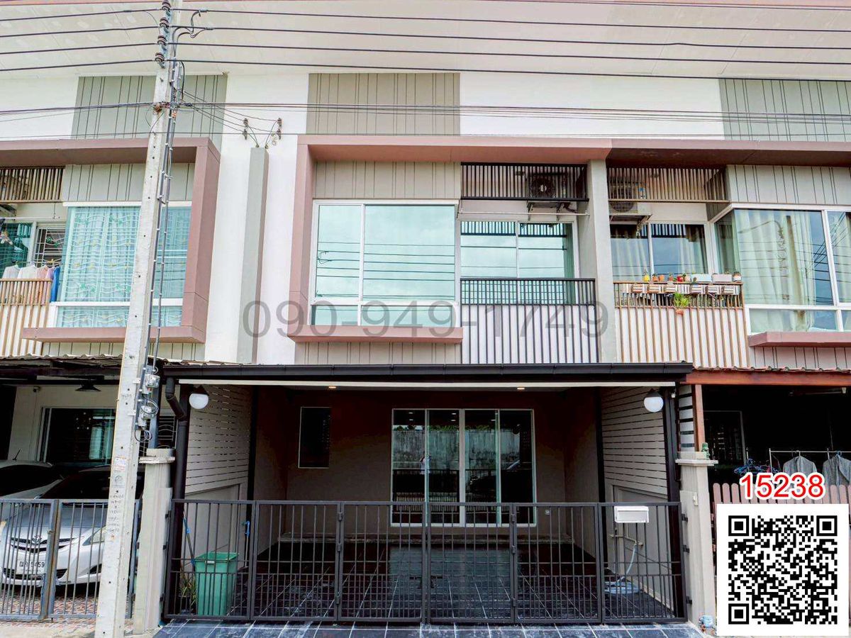 ขายทาวน์โฮมนนทบุรี บางใหญ่ บางบัวทอง : ขาย ทาวน์โฮม 2 ชั้น หมู่บ้าน Tyme Rama 5 ไทมส์ พระราม 5