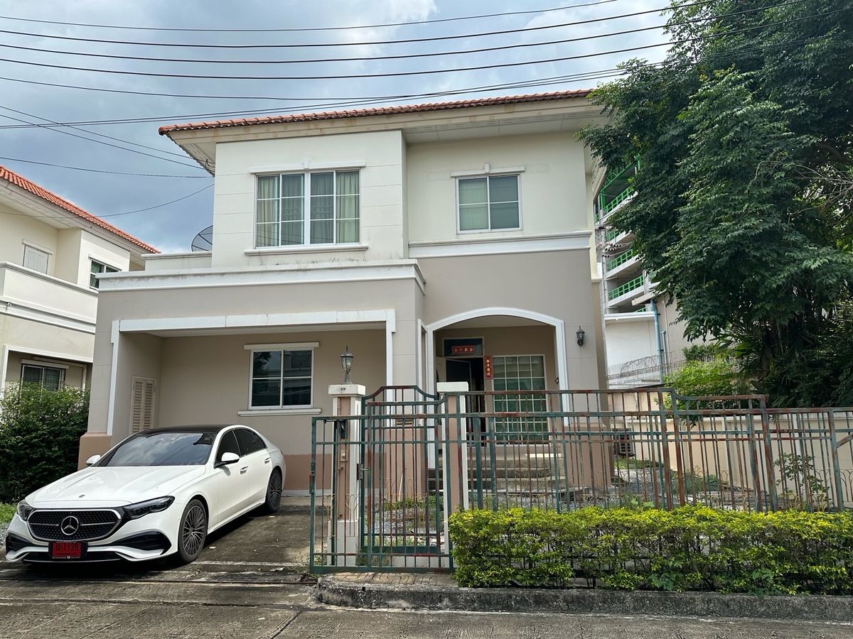 For SaleHousePhutthamonthon, Salaya : Urgent sale Free home furniture, not busy, walk to The Fourth Line 4