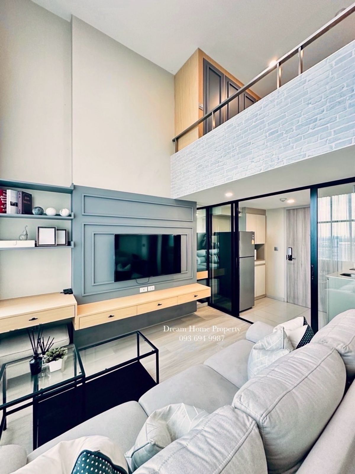 ให้เช่าคอนโดสาทร นราธิวาส : For Rent 📍KnightsBridge Prime Sathorn📍 Doplex - 1 bed 1 bath, Near BTS Chong Nonsi 