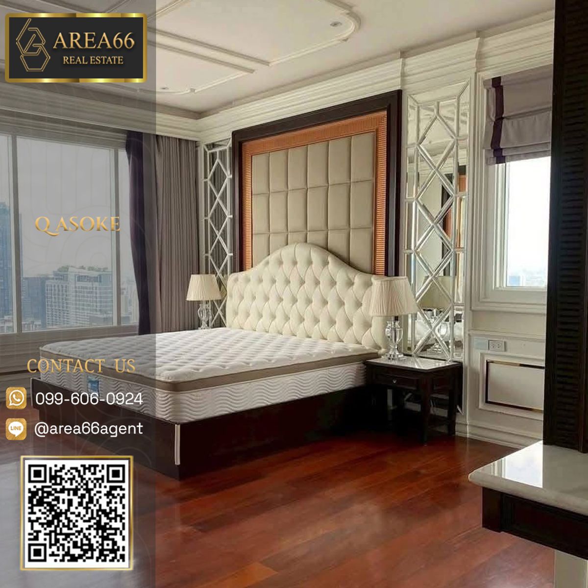 For SaleCondoRama9, Petchburi, RCA : 🔥 For sale !! Condo Q asoke