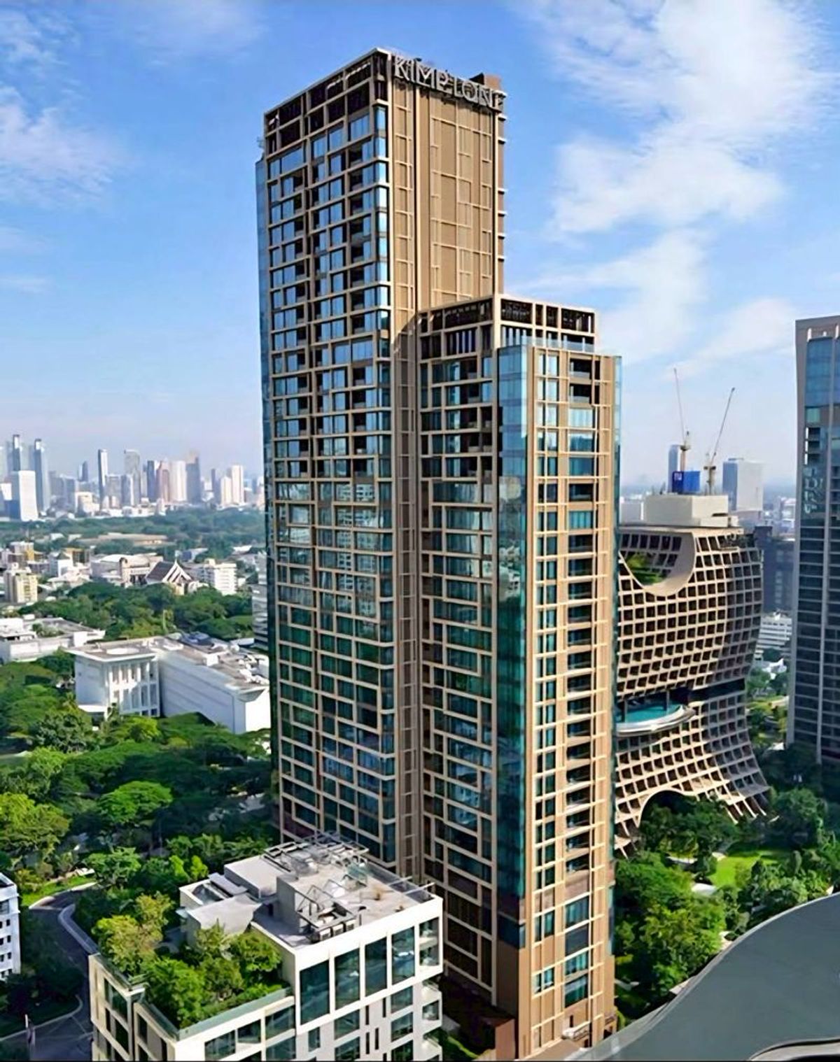 For RentCondoSiam Paragon ,Chulalongkorn,Samyan : Pet-Friendly !!! Luxury Residence for Rent at Kimpton Maa-Laai Bangkok 1-Bedroom Residence with Full Services and Facilities, Lang Suan Road, Lumpini Subdistrict, Patumwan District