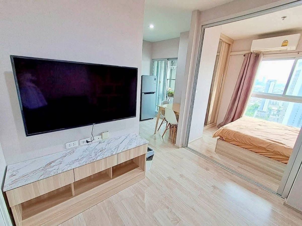 For SaleCondoRama9, Petchburi, RCA : South, good wind, beautiful room, good price !! ⭐Plum Condo Ramkhamhaeng Station