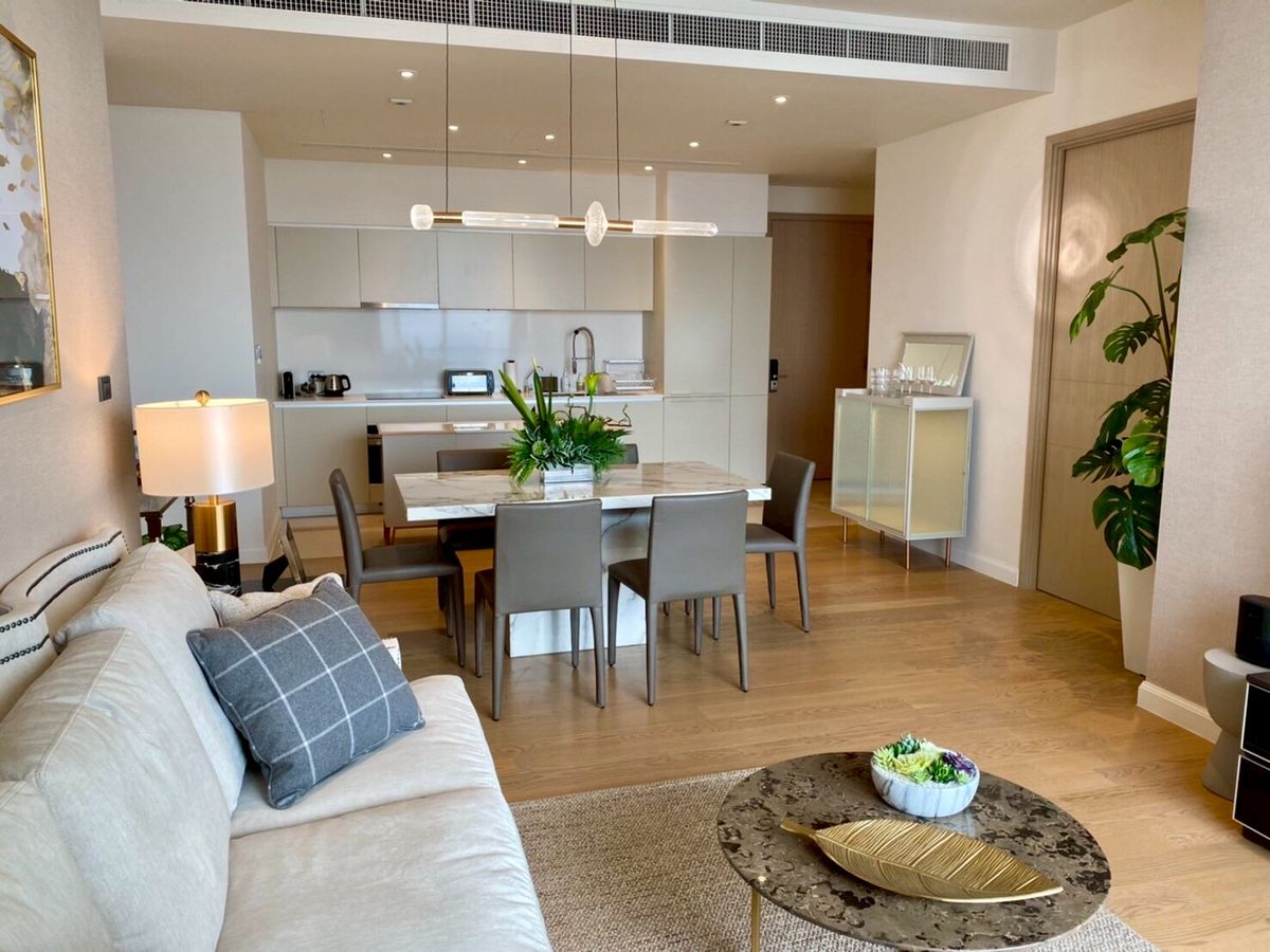 For RentCondoWongwianyai, Charoennakor : 🌟 Magnolias Waterfront Residences | For Rent 🌟 🏢 Large room 145 sq.m., 3 bedrooms, 3 bathrooms, tel. 0994629391 Bird