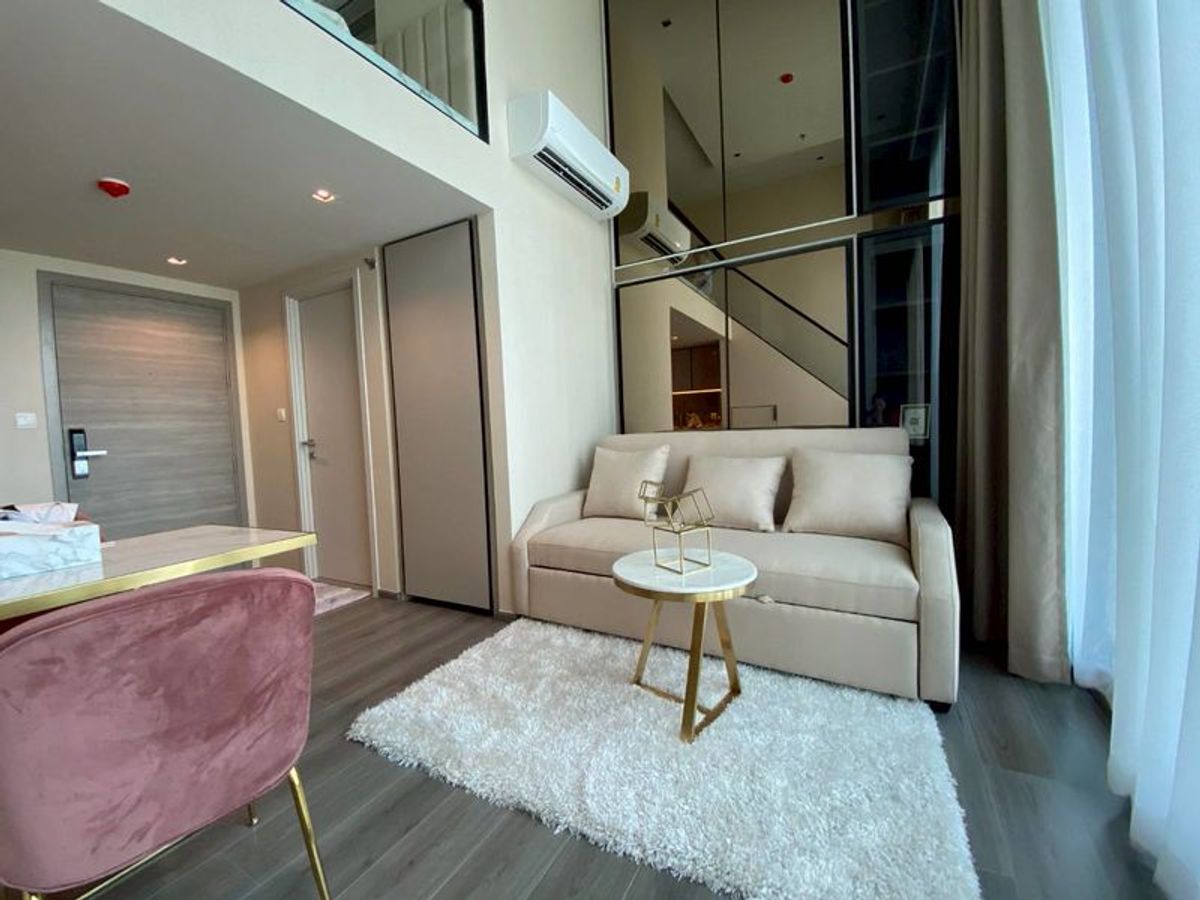 For RentCondoSapankwai,Jatujak : [Rent] The RESERVE Condo - Pradiphat - Duplex 1 Bedroom New Decorated in the whole room Good location next to Saphan Khwai intersection