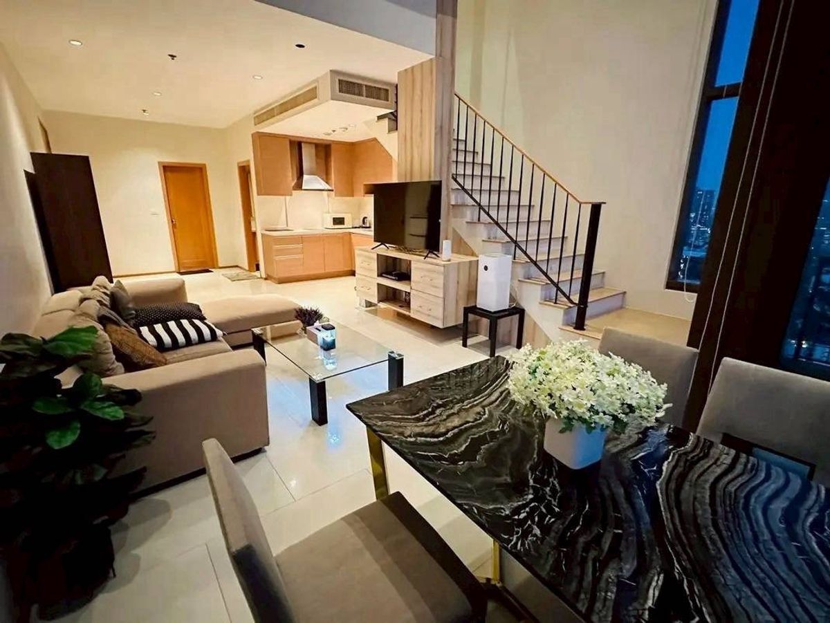 For RentCondoSukhumvit, Asoke, Thonglor : The Emporio Place (Duplex) for Rent