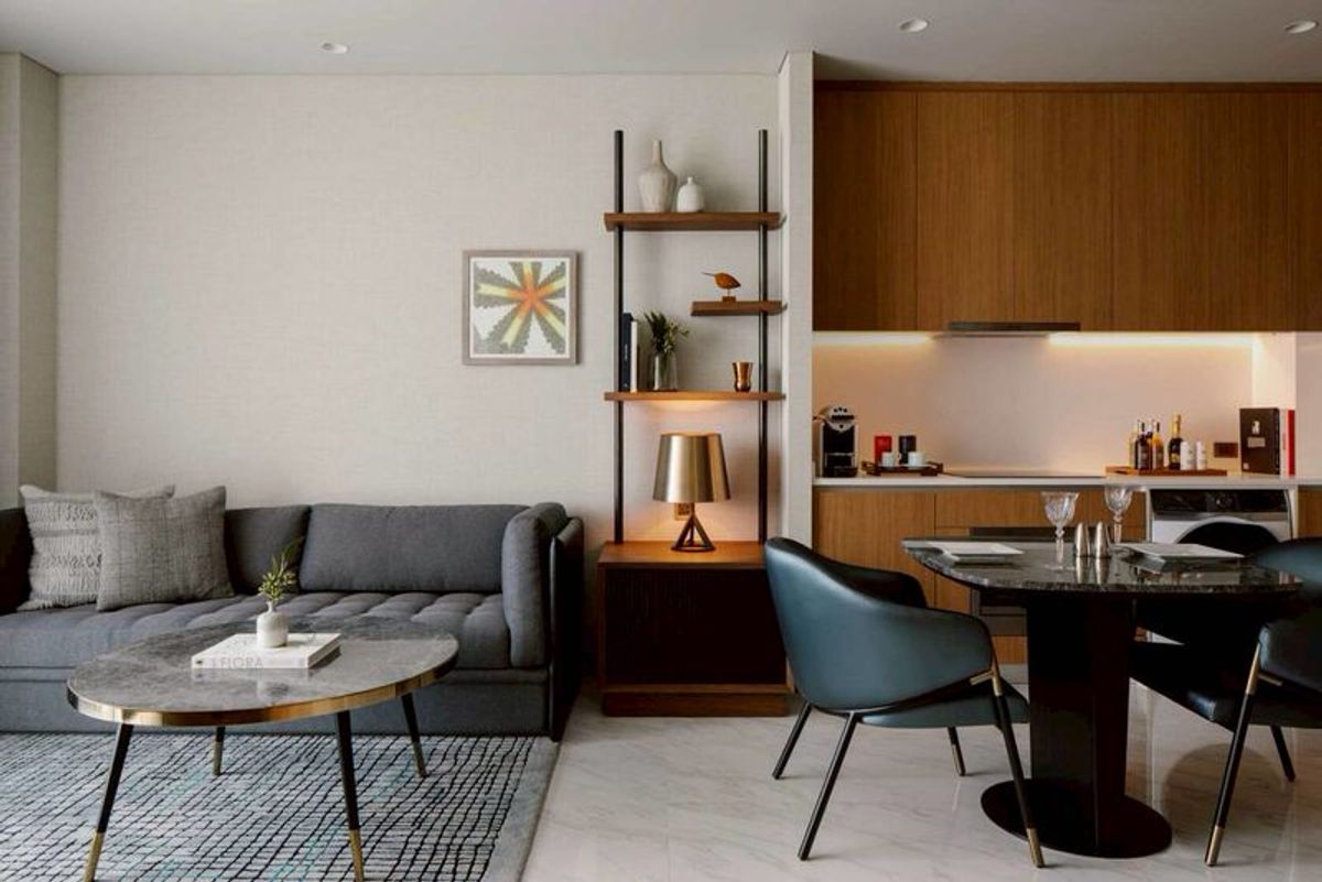 For RentCondoSiam Paragon ,Chulalongkorn,Samyan : Pet-Friendly !!! Luxury Residence for Rent at Kimpton Maa-Laai Bangkok 1-Bedroom Residence with Full Services and Facilities, Lang Suan Road, Lumpini Subdistrict, Patumwan District