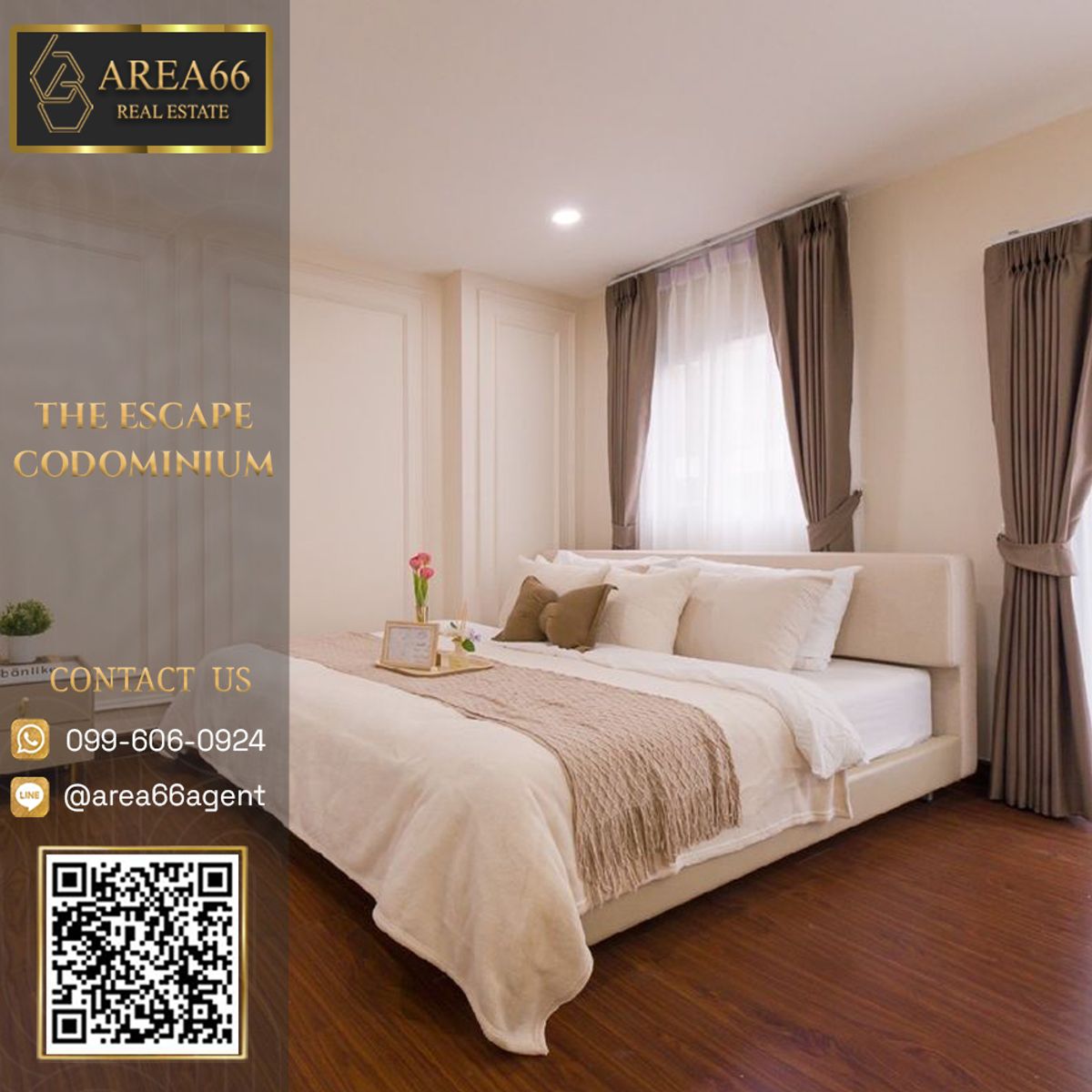 For SaleCondoOnnut, Udomsuk : 🔥 For sale !! The Escape Sukhumvit 101/1 Condo