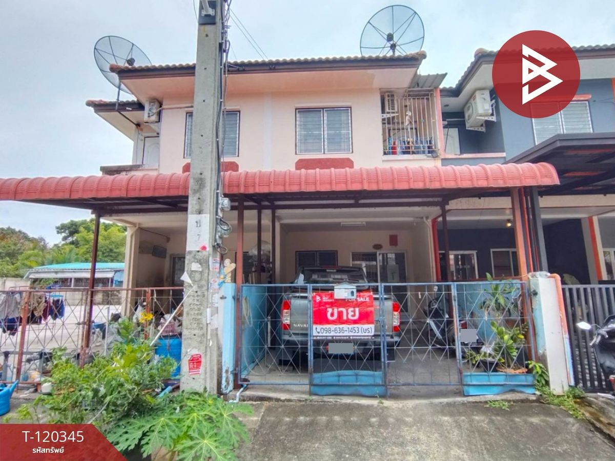 For SaleTownhomeSamut Prakan,Samrong : Townhouse for sale Somchai Phatthana Village Bang Duan-Suan Som Samut Prakan Temple