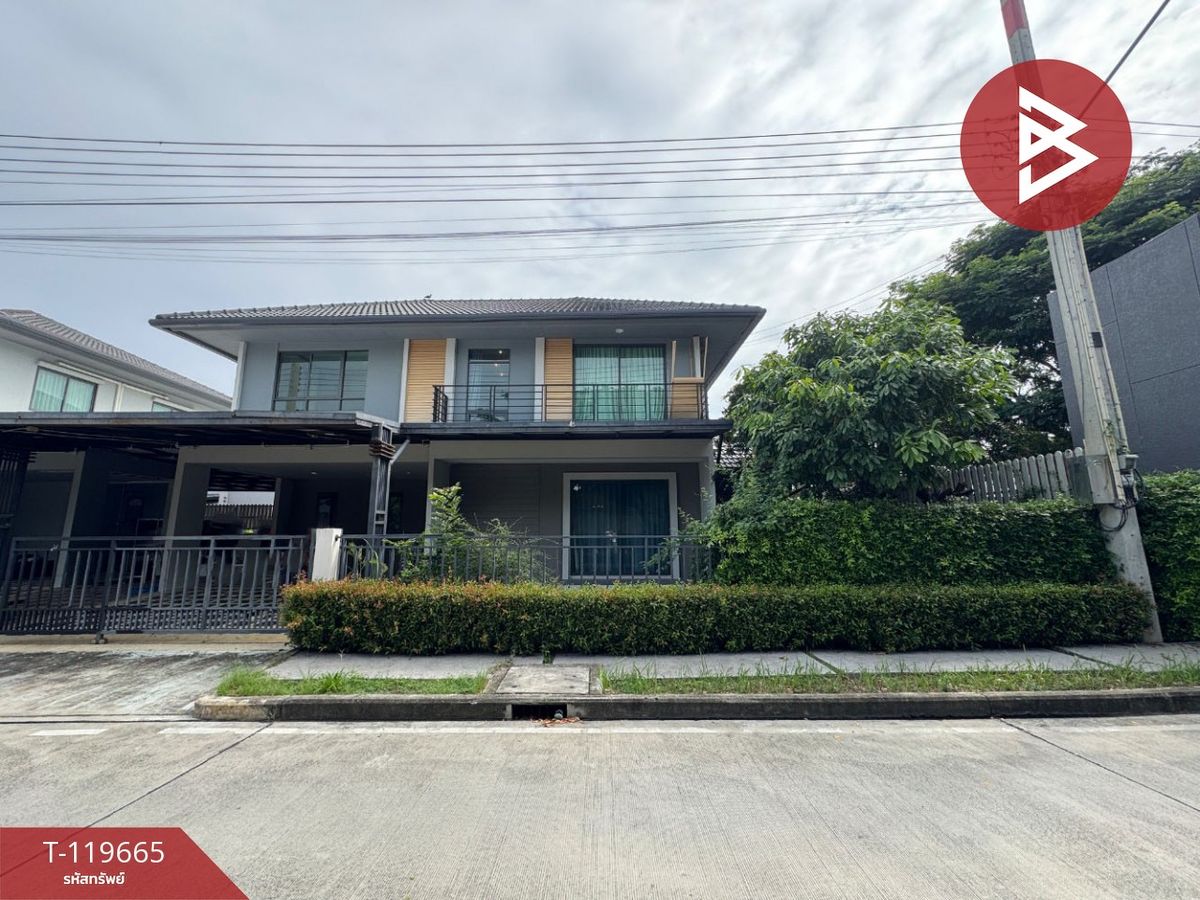 For SaleHouseChachoengsao : House for sale, PEF Village, Ban Pho-Chachoengsao (Pave Banpho-Chachoengsao) is ready.