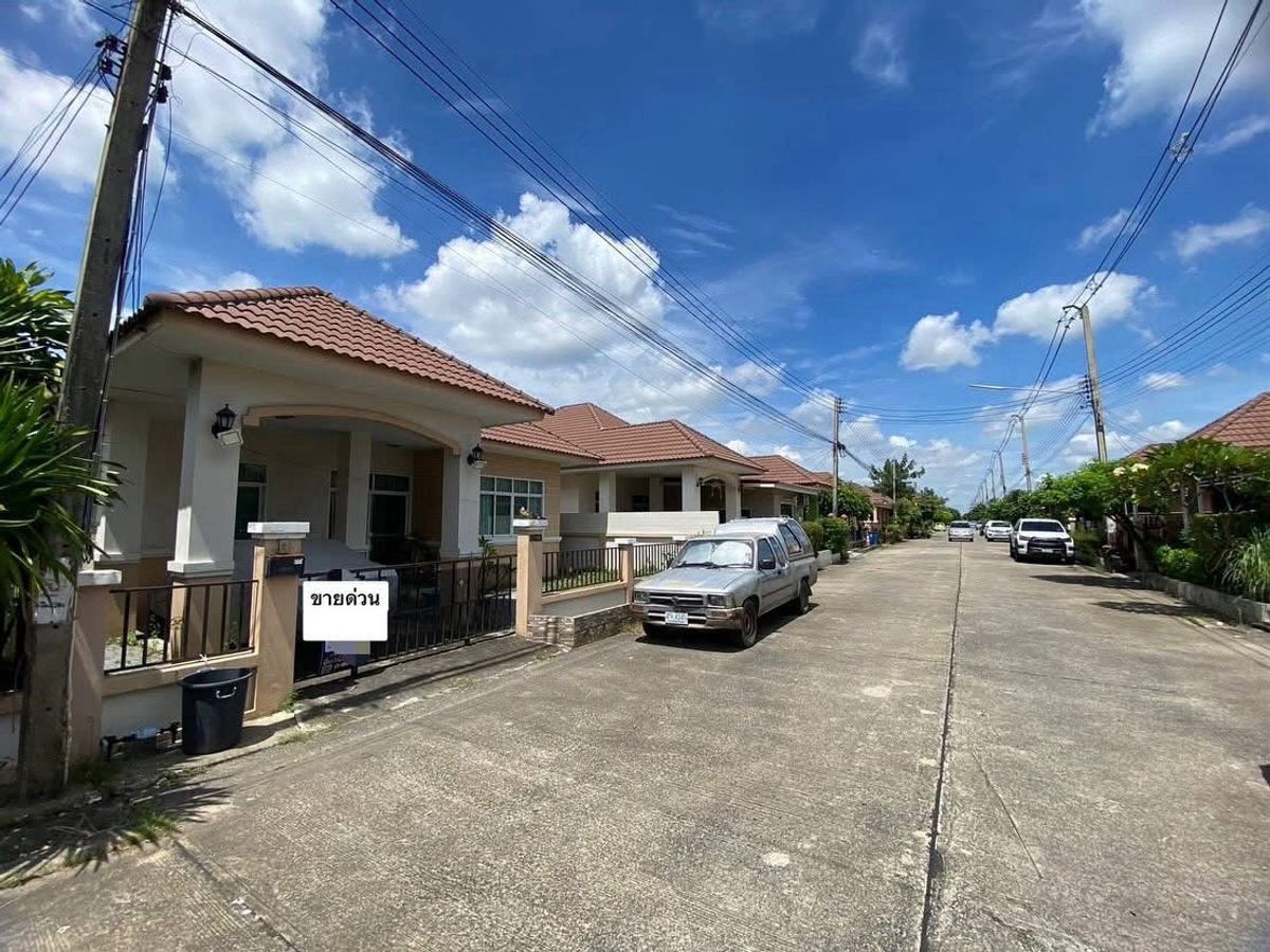 ขายบ้านปทุมธานี รังสิต ธรรมศาสตร์ : ขายบ้านเดี่ยวชั้นเดียว วรินทร รังสิต-คลอง3