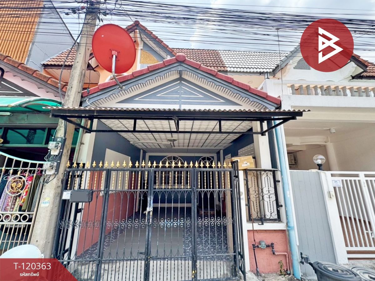 ขายทาวน์โฮมปทุมธานี รังสิต ธรรมศาสตร์ : ขายทาวน์เฮ้าส์ หมู่บ้านเสนาวิลล่า 91 รังสิต-นครนายก ปทุมธานี