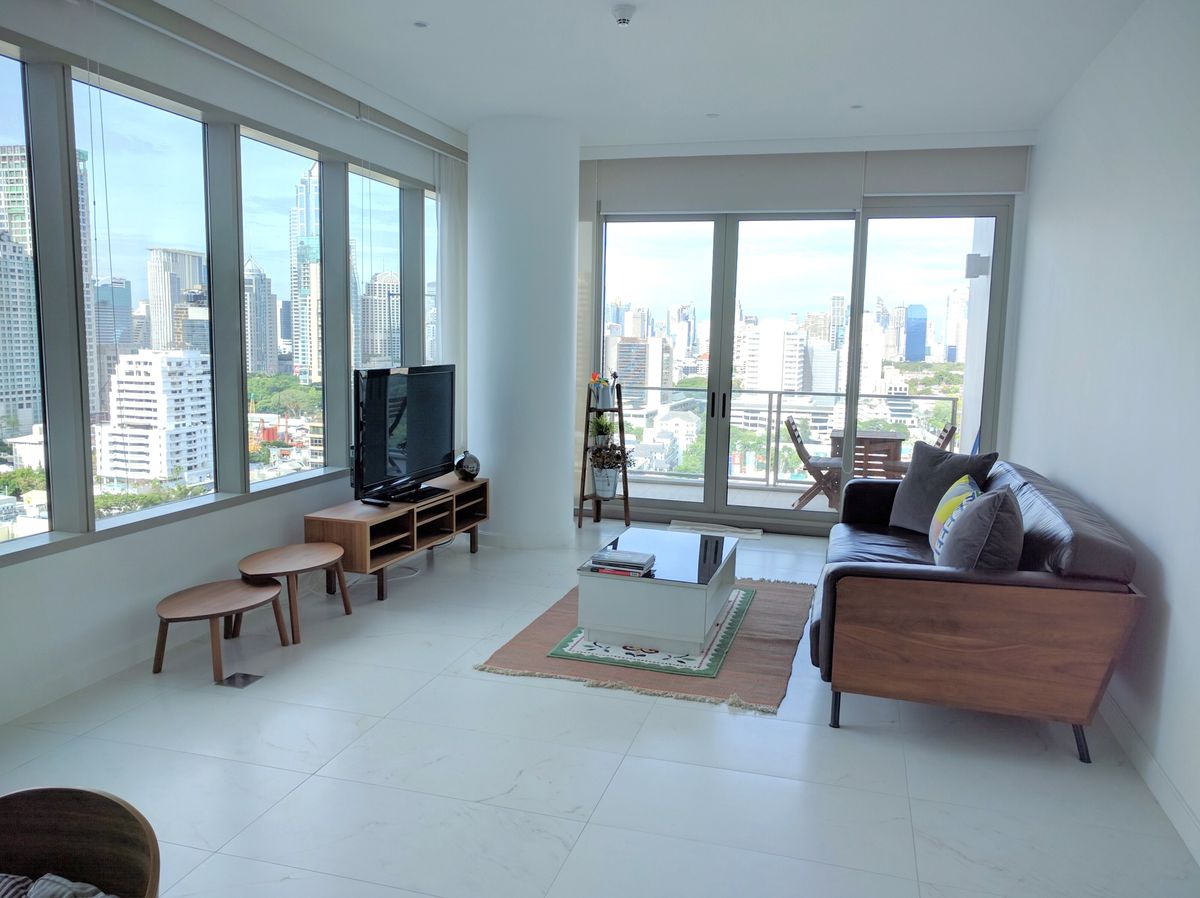 ให้เช่าคอนโดวิทยุ ชิดลม หลังสวน : 185 Rajadamri / 2 Bedrooms (FOR RENT), 185 ราชดำริ / 2 ห้องนอน (ให้เช่า) DO743 